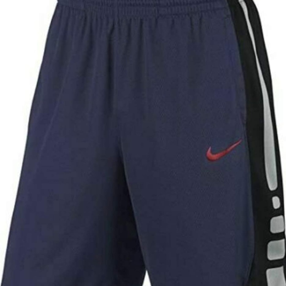 Nike Blue and Red Athletic Shorts